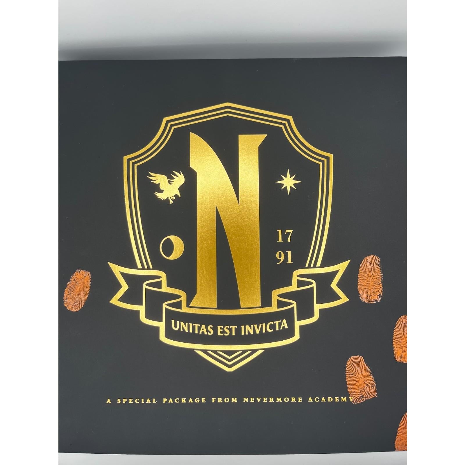 Netflixs Official Wednesday Nevermore Academy Welcome Kit