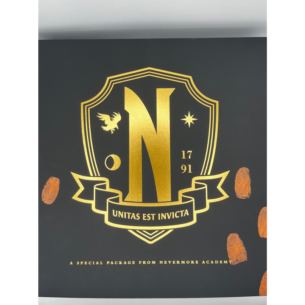 Netflixs Official Wednesday Nevermore Academy Welcome Kit